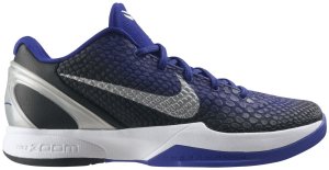 Nike  Kobe 6 Purple Gradient Black/Metallic Silver-Concord-White (429659-010)