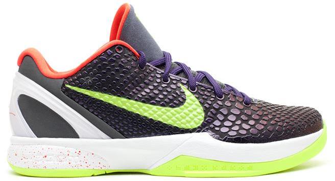 Nike Kobe 6 Supreme Chaos Ink/Volt-Dark Grey-White (446442-500)