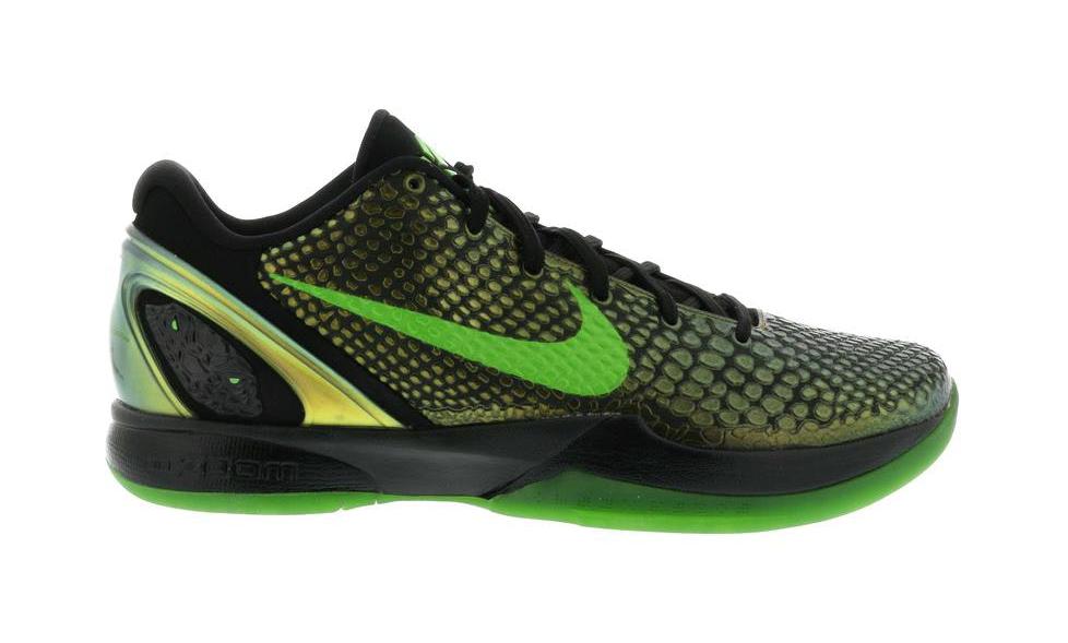 Nike Kobe 6 Supreme Rice Moss Green/Green Apple-Black (446442-301)