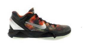 Nike  Kobe 7 Galaxy AS Black/Metallic Silver-Total Orange-Volt (520810-001)