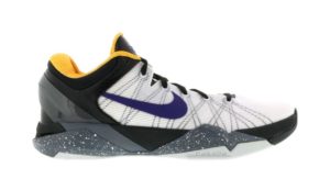 Nike Kobe 7 Opening Day White/Court Purple-Black-University Gold (488371-103)