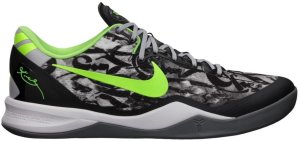 Nike Kobe 8 Graffiti White/Black-Dark Grey-Flash Lime (555035-100)