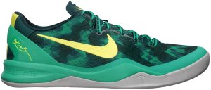 Nike  Kobe 8+ Supernatural Dark Atomic Teal/Electric Yellow-Atomic Teal (587551-373)