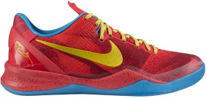 Nike Kobe 8 Year of the Horse Light Crimson/Bright Citron-Vivid Blue (639654-674)