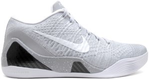 Nike  Kobe 9 Elite Premium Low HTM Milan Grey Wolf Grey/White (698595-010)