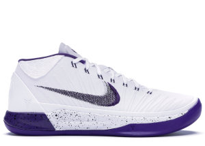 Nike  Kobe A.D. Baseline White Court Purple White/Court Purple-Black (922482-100)