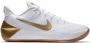 Nike Kobe A.D. Big Stage White/Metallic Gold-Gum Light Brown (852425-107)