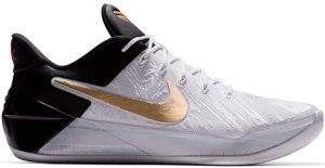 Nike  Kobe A.D. Black History Month (2017) White/Black-Metallic Gold (AH6885-170)