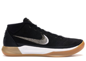 Nike  Kobe A.D. Black White Gum Black/Metallic Gold-Anthracite-White (922482-009)