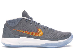 Nike  Kobe A.D. Grey Snake Chrome/Habanero Red-Circuit Orange (922482-005)