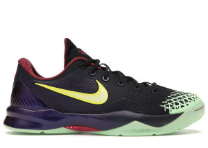 Nike Kobe Venomenon 4 Glow-In-The-Dark Black/Lemon Chiffon-Court Purple (635578-003)
