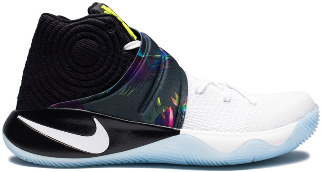 Nike Kyrie 2 Parade White/Black-Volt (819583-110)