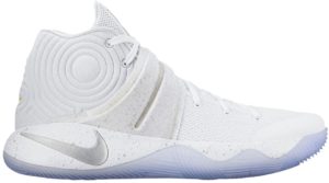 Nike Kyrie 2 Silver Speckle White/Metallic Silver-Tour Yellow (819583-107)