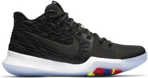 Nike Kyrie 3 Black Multi-Color Black/Black (852395-009)