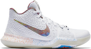 Nike Kyrie 3 EYBL Pure Platinum/Multi-Color-Black (942206-001)