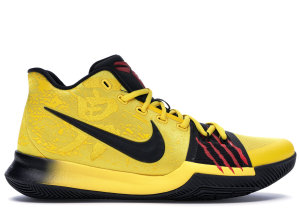 Nike  Kyrie 3 Mamba Mentality Bruce Lee Tour Yellow/Black (AJ1672-700/AJ1692-700)