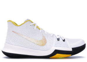 Nike  Kyrie 3 N7 (2017) White/White-Varsity Maize-Black (899355-117)