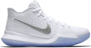 Nike Kyrie 3 White Chrome White/Chrome (852395-103/852396-103)