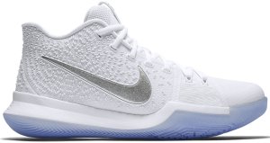 Nike  Kyrie 3 White Chrome White/Chrome (852395-103/852396-103)