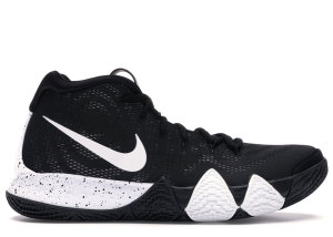 Nike  Kyrie 4 Black White Black/White (AV2296-001)