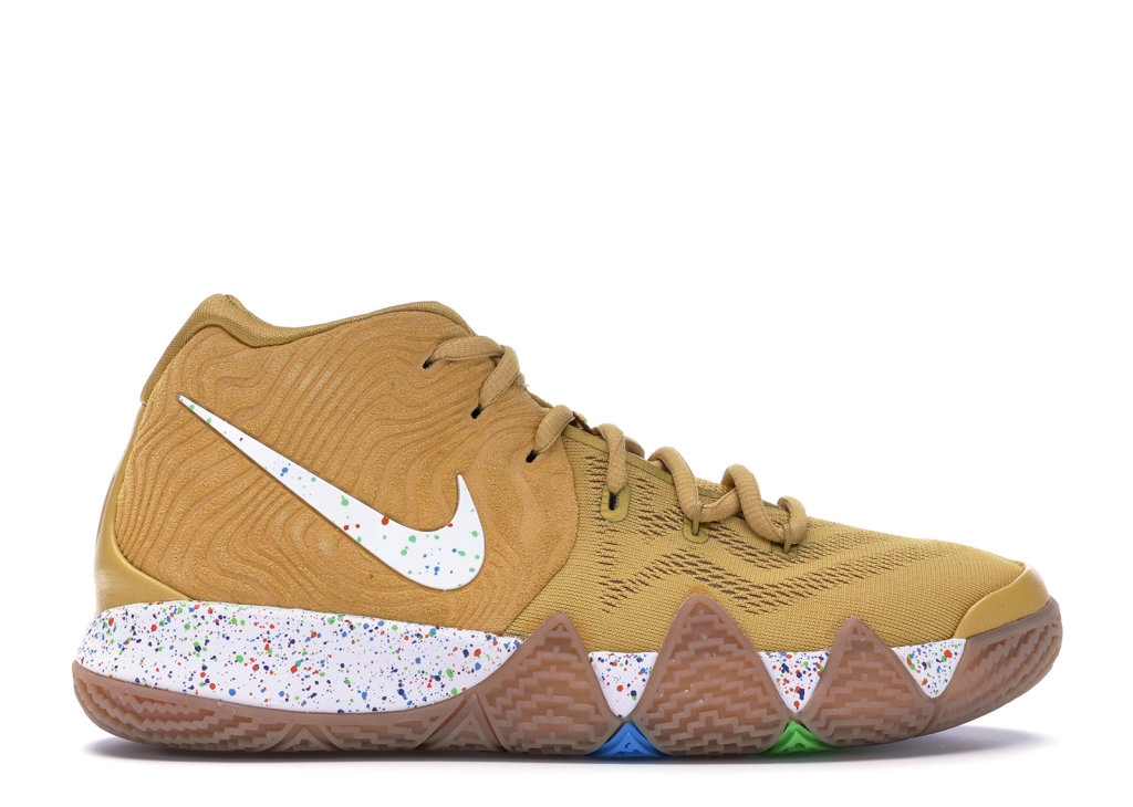 Nike Kyrie 4 Cinnamon Toast Crunch (GS) Metallic Gold Coin/White (BV7791-900)