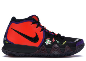 Nike  Kyrie 4 Day of the Dead Team Orange/Black-Multi-Color (CI0278-800)