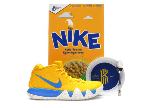 Nike  Kyrie 4 Kix (Special Cereal Box Package) Amarillo/Multi-Color (BV0425-700)