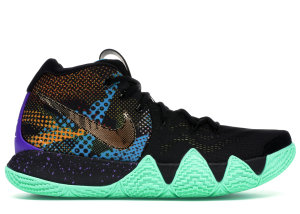 Nike  Kyrie 4 Mamba Mentality Black/Sonic Yellow-Purple Venom (AV2597-001)