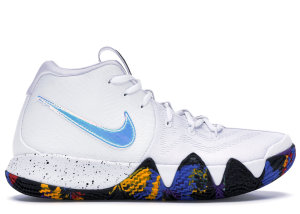 Nike  Kyrie 4 NCAA White/Multi-Color (943806-104/943807-104)