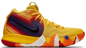 Nike  Kyrie 4 70s (Decades Pack) Amarillo/Black-Sail (943806-700/943807 700)