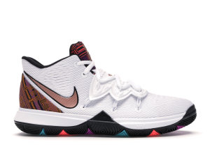 Nike Kyrie 5 BHM 2019 (GS) White/Multi-Color (CI7894-100)