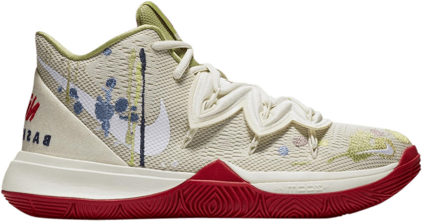 Nike Kyrie 5 Bandulu Light Bone/Green-Red (CK5837-100)