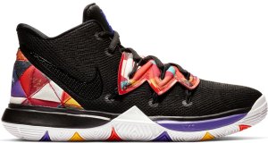 Nike  Kyrie 5 Chinese New Year 2019 (GS) Black/Summit White-Black (AQ2456-010)