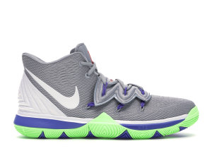 Nike Kyrie 5 Wolf Grey Lime Blast (GS) Wolf Grey/White-Lime Blast (AQ2456-099)