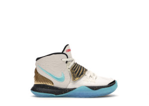 Nike  Kyrie 6 Concepts Golden Mummy (PS) Sand/Teal-Metallic Gold (CV5573-149)