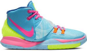 Nike Kyrie 6 Pool (GS) Baltic Blue/Hyper Royal-Volt-Hyper Pink (CZ4686-409)