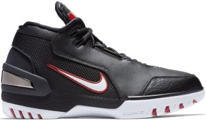 Nike  Air Zoom Generation Black White Retro Black/White-Varsity Crimson (AJ4204-001)
