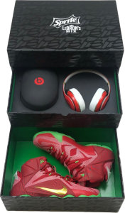 Nike  LeBron 12 Sprite Mix (Special Packaging) Red/Red-Glow (728709-999)