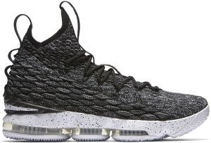 Nike LeBron 15 Ashes Black/White-White (897648-002)