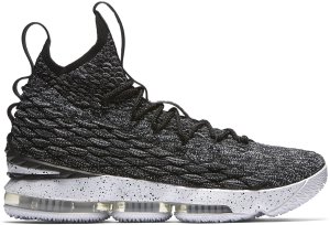 Nike  LeBron 15 Ashes Black/White-White (897648-002)