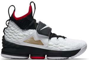 Nike LeBron 15 Diamond Turf (House of Hoops Special Box and Accessories) White/White-Black (AO9144-100)