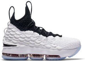 Nike LeBron 15 Graffiti (GS) White/Black (AQ6176-100)
