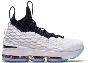 Nike  LeBron 15 Graffiti (GS) White/Black (AQ6176-100)