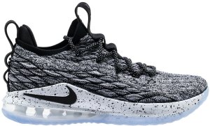 Nike LeBron 15 Low Ashes Black/White-Black (AO1755-002)