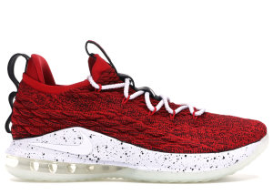 Nike  LeBron 15 Low University Red University Red/White-Black-White (AO1755-600)