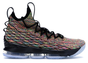 Nike  LeBron 15 Multi-Color Multi-Color/Black (897648-901)