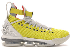 Nike  LeBron 16 Harlem Fashion Row “Harlem Stage” Bright Citron/Summit White (CI1145-700/CI1144-700)