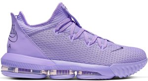 Nike LeBron 16 Low Atomic Violet Atomic Violet/Court Purple-University Gold (CI2668-500/CI2669-500)
