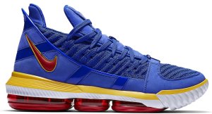 Nike LeBron 16 Superman SuperBron Blue Racer Blue/Varsity Red-Varsity Maize (CD2451-400)