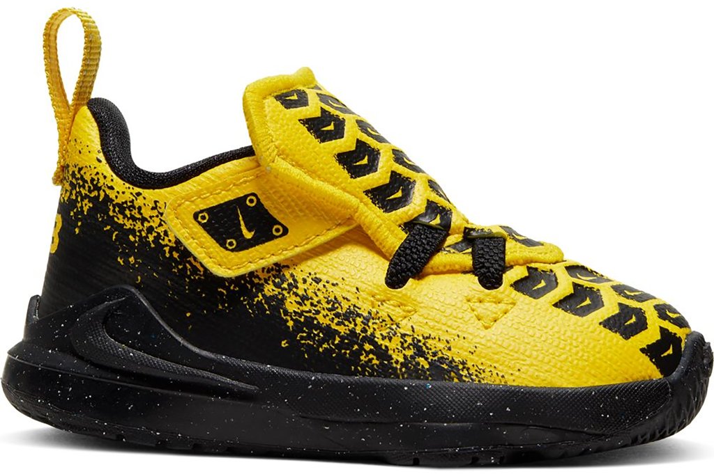 Nike LeBron 17 Auto (TD) Chrome Yellow/Black (CK0611-700)